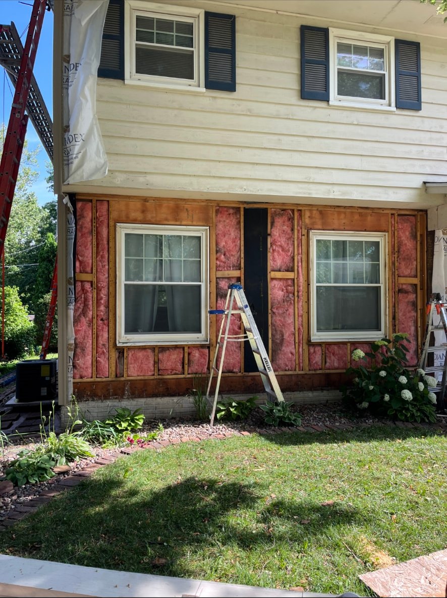Home Exterior Renovation — before